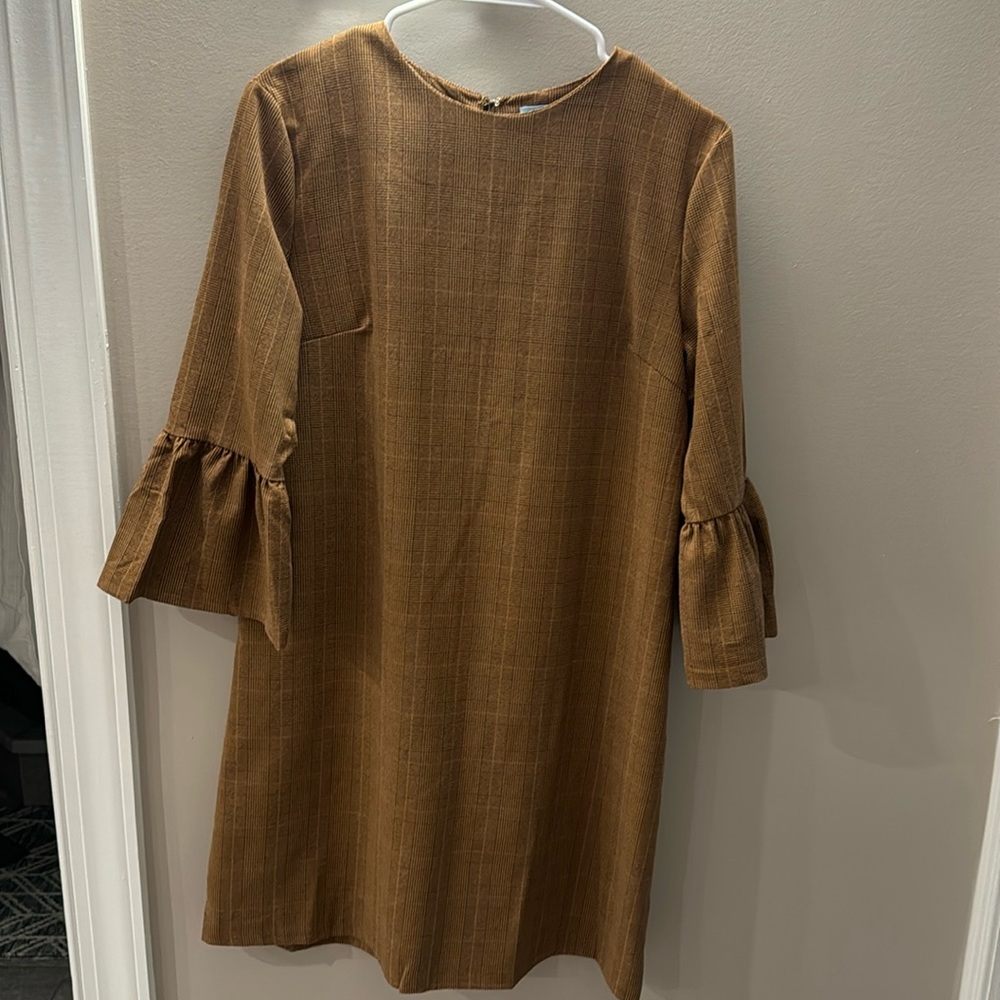 NWT Retro Shift Dress - Brown toned